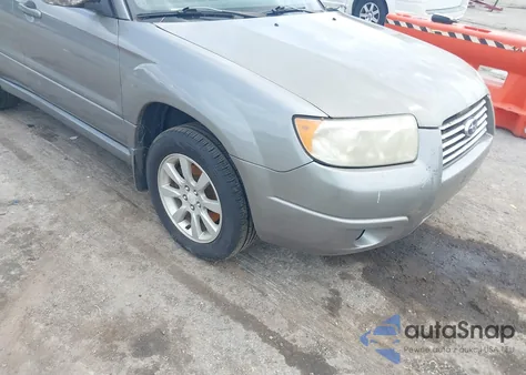 2006 Subaru Forester 2.5X from USA, damaged, VIN JF1SG65656G750911